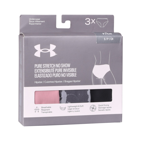 3PACK Dames slip Under Armour veelkleurig (1383896 035)