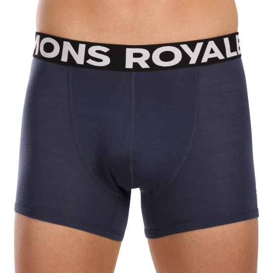 Herenboxershort Mons Royale donkerblauw (100087-1169-568)