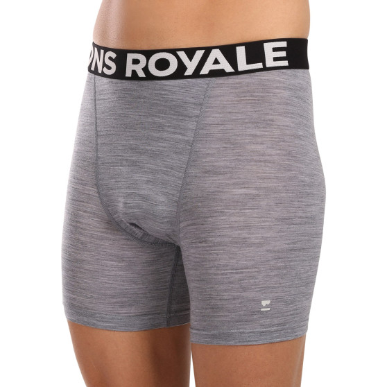 Herenboxershort Mons Royale merino grijs (100088-2169-710)