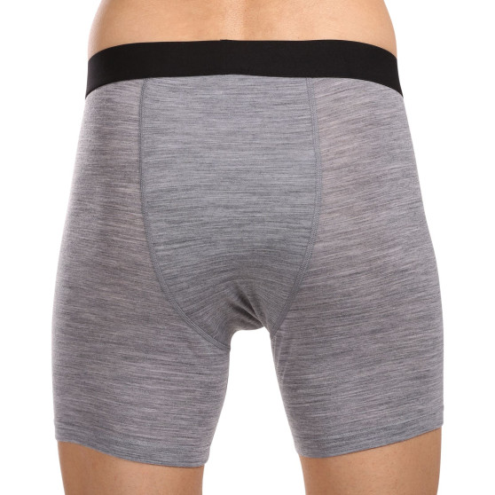 Herenboxershort Mons Royale merino grijs (100088-2169-710)