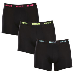 3PACK herenboxershort HUGO zwart (50503079 971)