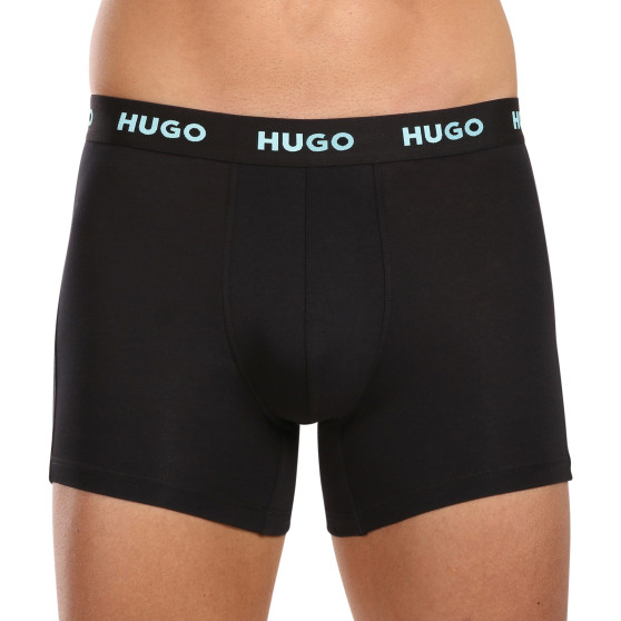 3PACK herenboxershort HUGO zwart (50503079 971)