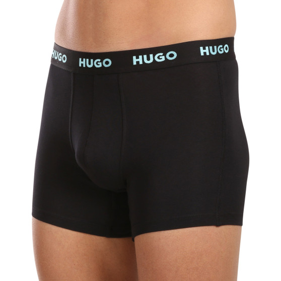 3PACK herenboxershort HUGO zwart (50503079 971)