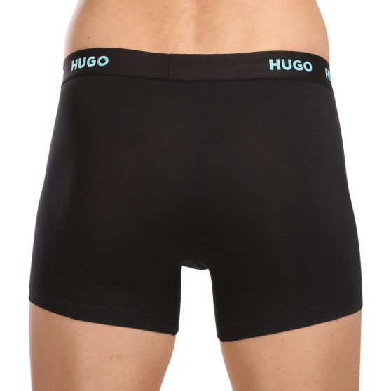 3PACK herenboxershort HUGO zwart (50503079 971)