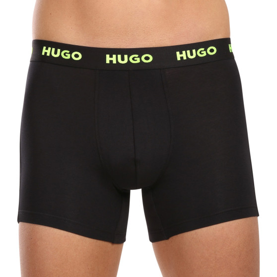 3PACK herenboxershort HUGO zwart (50503079 971)