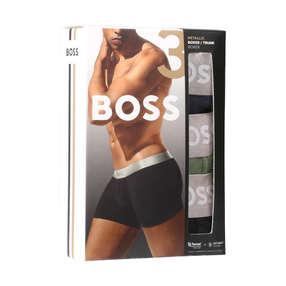 3PACK herenboxershort BOSS veelkleurig (50514998 982)