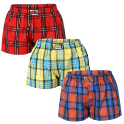 3PACK Damesboxershorts Styx klassiek elastisch meerkleurig (3K10236)