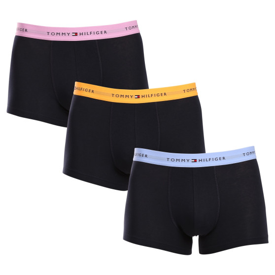 3PACK herenboxershort Tommy Hilfiger donkerblauw (UM0UM02763 0VI)