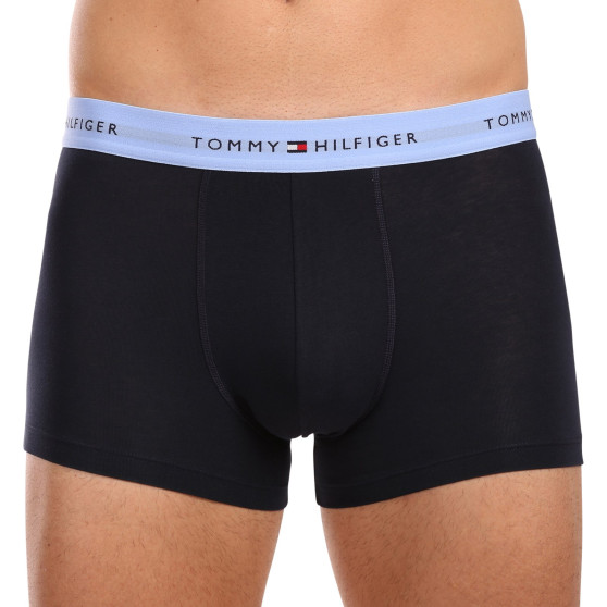 3PACK herenboxershort Tommy Hilfiger donkerblauw (UM0UM02763 0VI)