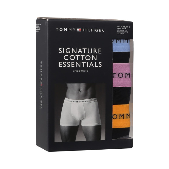 3PACK herenboxershort Tommy Hilfiger donkerblauw (UM0UM02763 0VI)