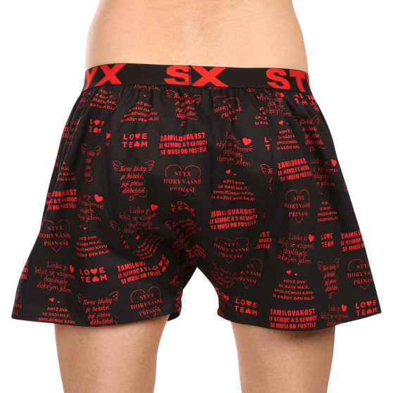 Herenboxershorts Styx kunst sport rubber valentijnsdag lyrics (B1757)