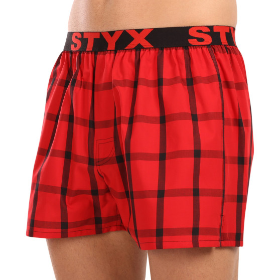 Herenboxershort Styx sport elastisch meerkleurig (B1031)