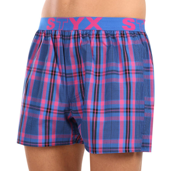 Herenboxershort Styx sport elastisch meerkleurig (B1032)