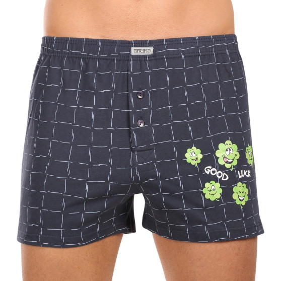 3PACK Herenboxershort Andrie veelkleurig (PS 5801)