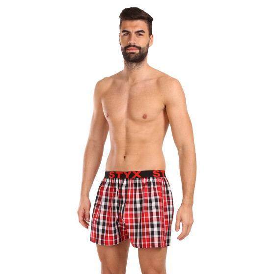 Herenboxershort Styx sport elastisch meerkleurig (B1035)