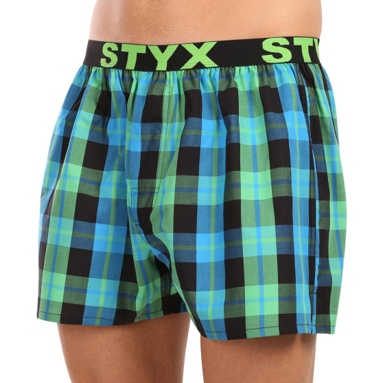 Herenboxershort Styx sport elastisch meerkleurig (B1038)