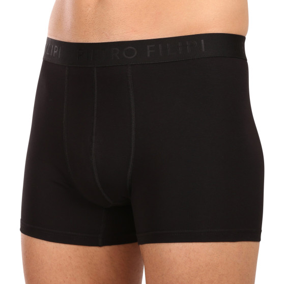 3PACK herenboxershort Pietro Filipi zwart (3BCL001)