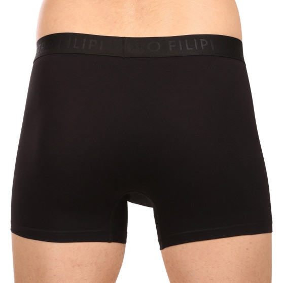 3PACK herenboxershort Pietro Filipi zwart (3BCL001)