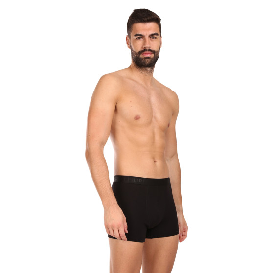 3PACK herenboxershort Pietro Filipi zwart (3BCL001)