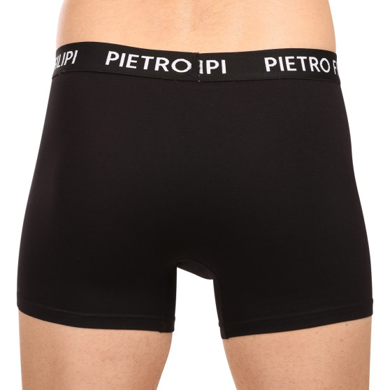 3PACK herenboxershort Pietro Filipi zwart (3BCL002)