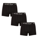 3PACK herenboxershort Pietro Filipi zwart (3BCL002)