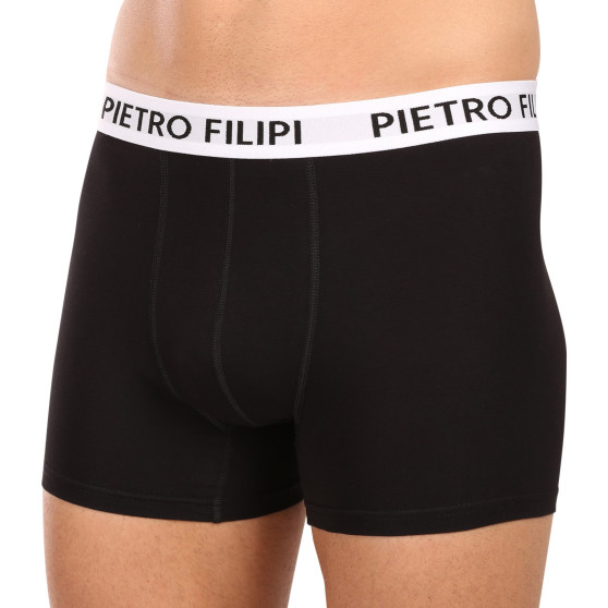 3PACK herenboxershort Pietro Filipi zwart (3BCL003)