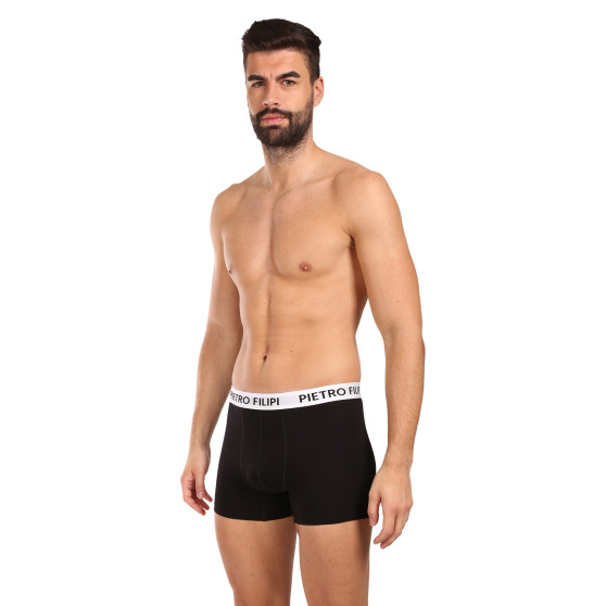 3PACK herenboxershort Pietro Filipi zwart (3BCL003)