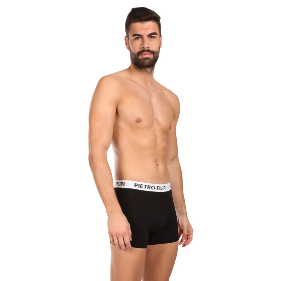 3PACK herenboxershort Pietro Filipi zwart (3BCL003)