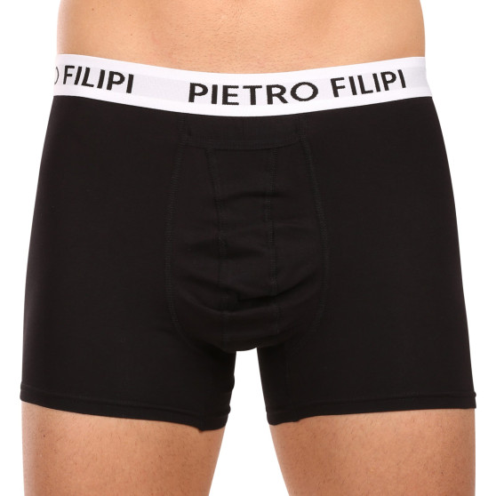 3PACK herenboxershort Pietro Filipi zwart (3BCL006)