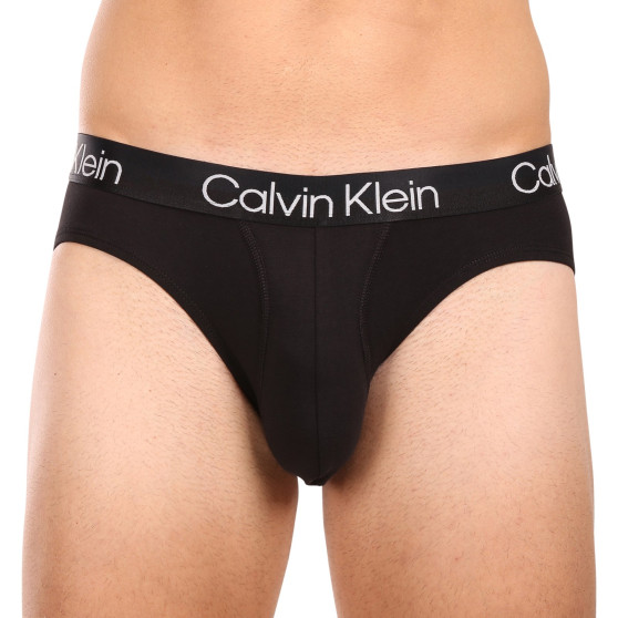 3PACK herenslip Calvin Klein zwart (NB2969A-7VI)