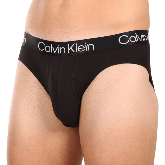 3PACK herenslip Calvin Klein zwart (NB2969A-7VI)