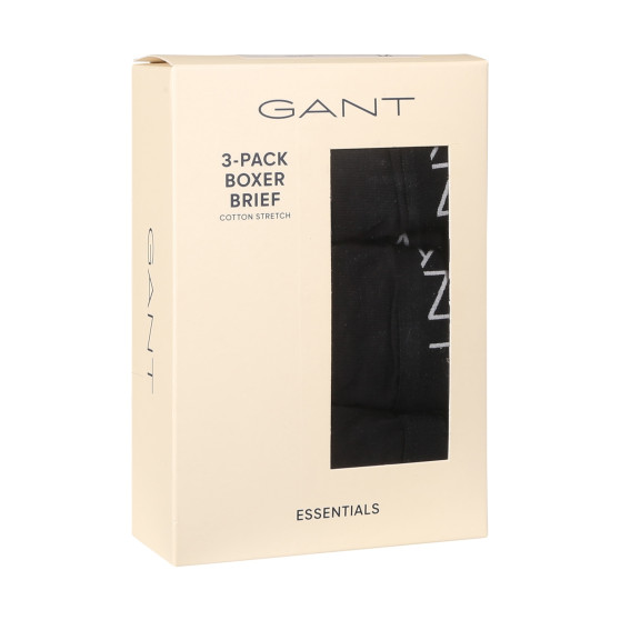 3PACK herenboxershort Gant zwart (900013004-005)