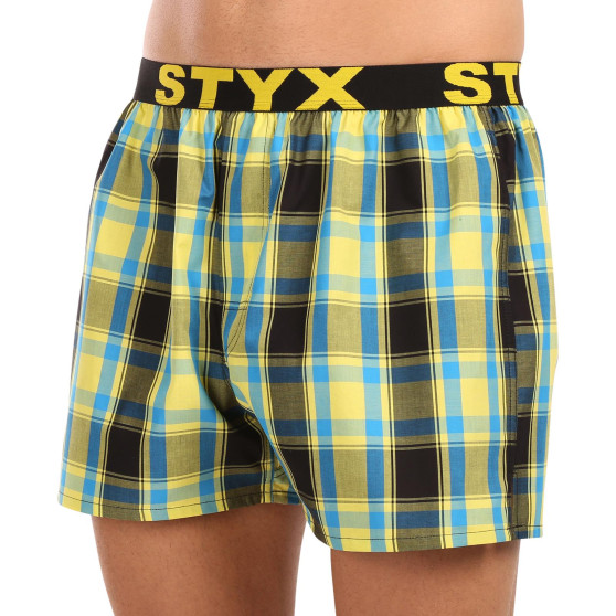 Herenboxershort Styx sport elastisch meerkleurig (B1033)