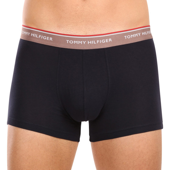 3PACK herenboxershort Tommy Hilfiger donkerblauw (UM0UM01642 0R6)