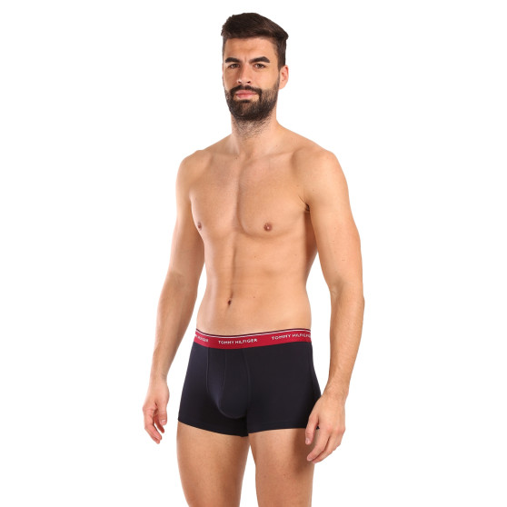 3PACK herenboxershort Tommy Hilfiger donkerblauw (UM0UM01642 0R6)