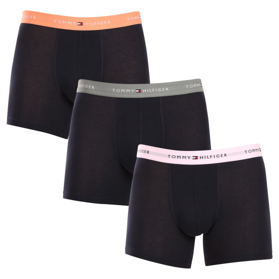 3PACK herenboxershort Tommy Hilfiger donkerblauw (UM0UM02765 0VH)