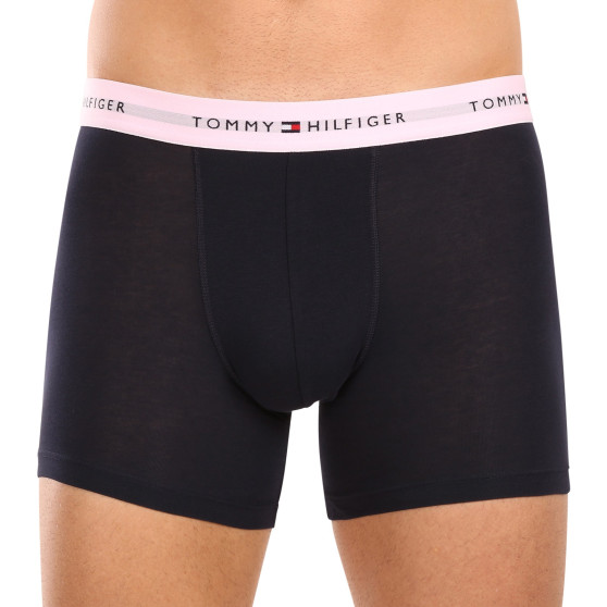 3PACK herenboxershort Tommy Hilfiger donkerblauw (UM0UM02765 0VH)