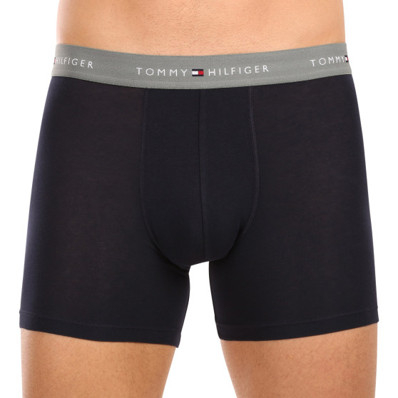 3PACK herenboxershort Tommy Hilfiger donkerblauw (UM0UM02765 0VH)