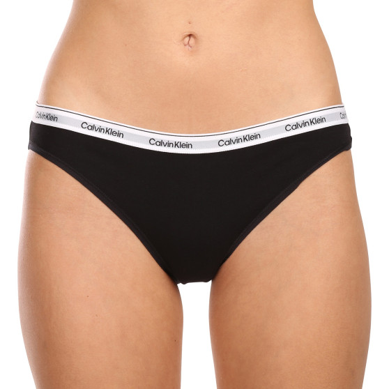 3PACK Dames slip Calvin Klein zwart (QD5207E-UB1)