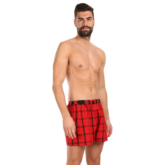 3PACK Herenboxershort Styx sport elastisch meerkleurig (3B103133)