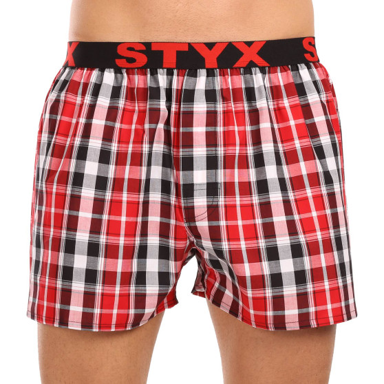 3PACK Herenboxershort Styx sport elastisch meerkleurig (3B103436)