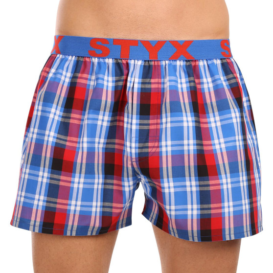 3PACK Herenboxershort Styx sport elastisch meerkleurig (3B103739)