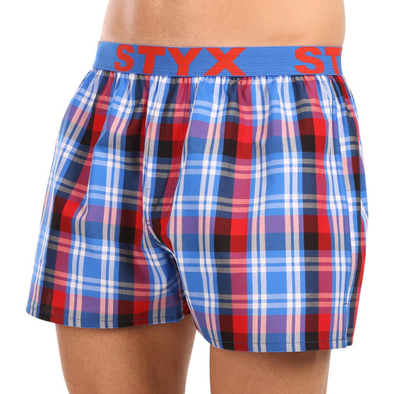 3PACK Herenboxershort Styx sport elastisch meerkleurig (3B103739)