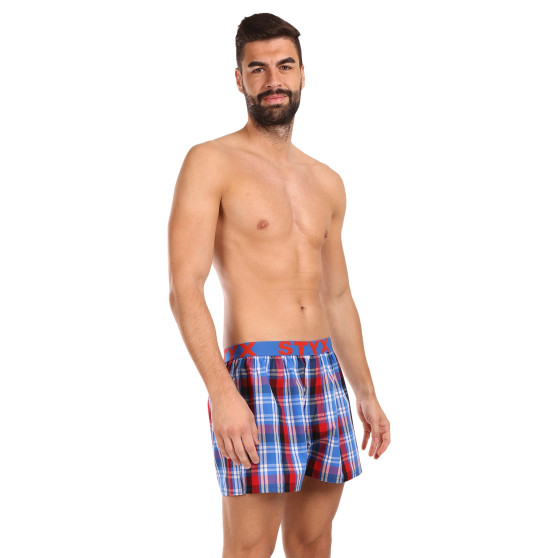 3PACK Herenboxershort Styx sport elastisch meerkleurig (3B103739)