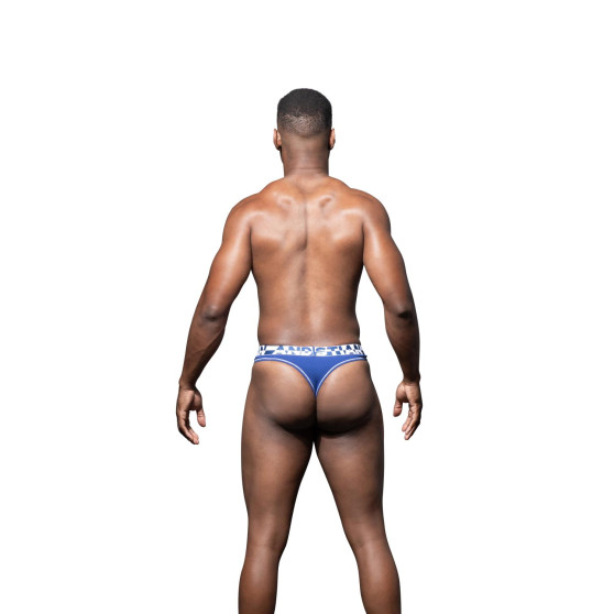 Andrew Christian Herenstring blauw ALMOST NAKED (93162-NVY)