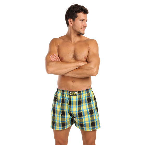 Herenboxershort Styx klassiek elastisch meerkleurig (A1033)