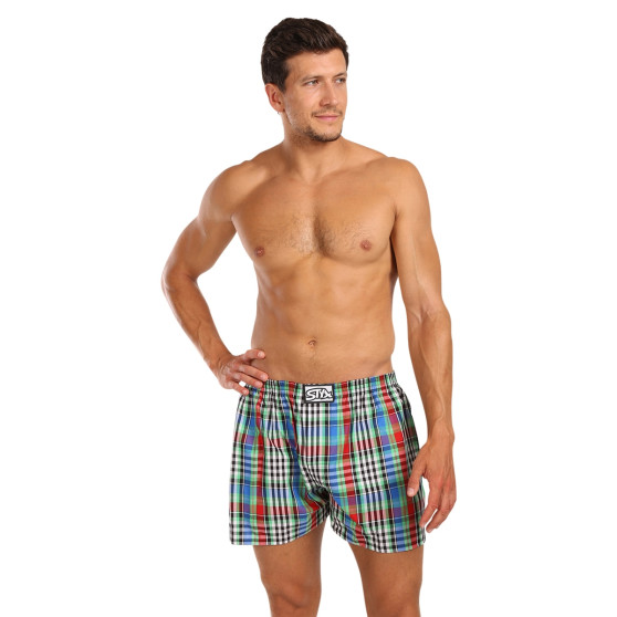 Herenboxershort Styx klassiek elastisch meerkleurig (A1036)