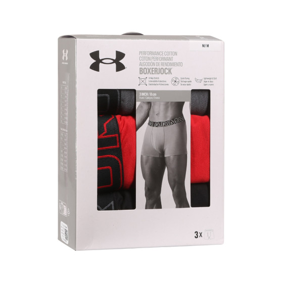 3PACK herenboxershort Under Armour veelkleurig (1383891 025)