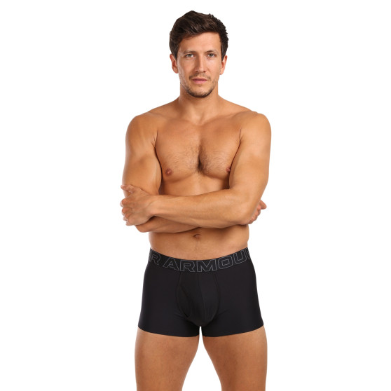 3PACK herenboxershort Under Armour zwart (1383882 001)