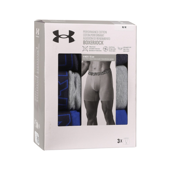 3PACK herenboxershort Under Armour veelkleurig (1383889 410)